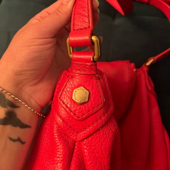 Authentic Red Marc Jacobs Natasha Purse - Picture 3 of 8